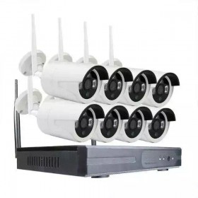 Wi-Fi видеокомплект NKITR08BWL (8 камер + видеорегистратор)