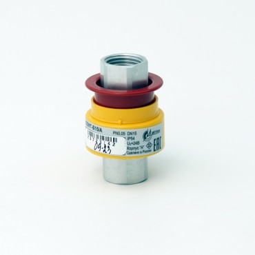 Клапан газовый запорный с электромагнитным управлением КЗЭУГ-Б-ДУ15(Д16Т) с документацией