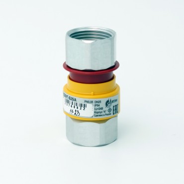 Клапан газовый запорный с электромагнитным управлением КЗЭУГ-Б-ДУ25(Д16Т) с документацией