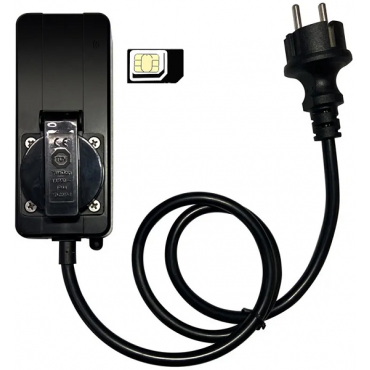 Уличная GSM-розетка Simpal WS250 с мониторингом подключенной нагрузки и удаленным управлением