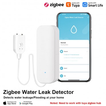 Датчик протечки воды/затопления Aalarm WLD-898 ZigBee 3.0(Tuya Smart/Smart Life)