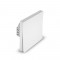 Выключатель света с WiFi подключением АВК-605-К1 (1 клавиша, пульт) Белый матовый