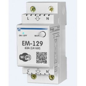 Вводное реле с WiFi управлением с функцией защиты и контроля электроэнергии ЕМ-129 