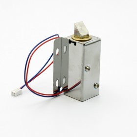 Компактный электрический замок для мебели, щитовых, шкафчиков и ячеек хранения ЗШ-1.1