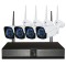 Комплект беспроводного WIFI IP видеонаблюдения ALIP0402X 4 камеры 3 МП с 8 канальным регистратором